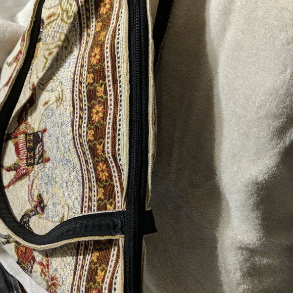 Boho Tapestry Shoulder Bag - Picture 5 of 6